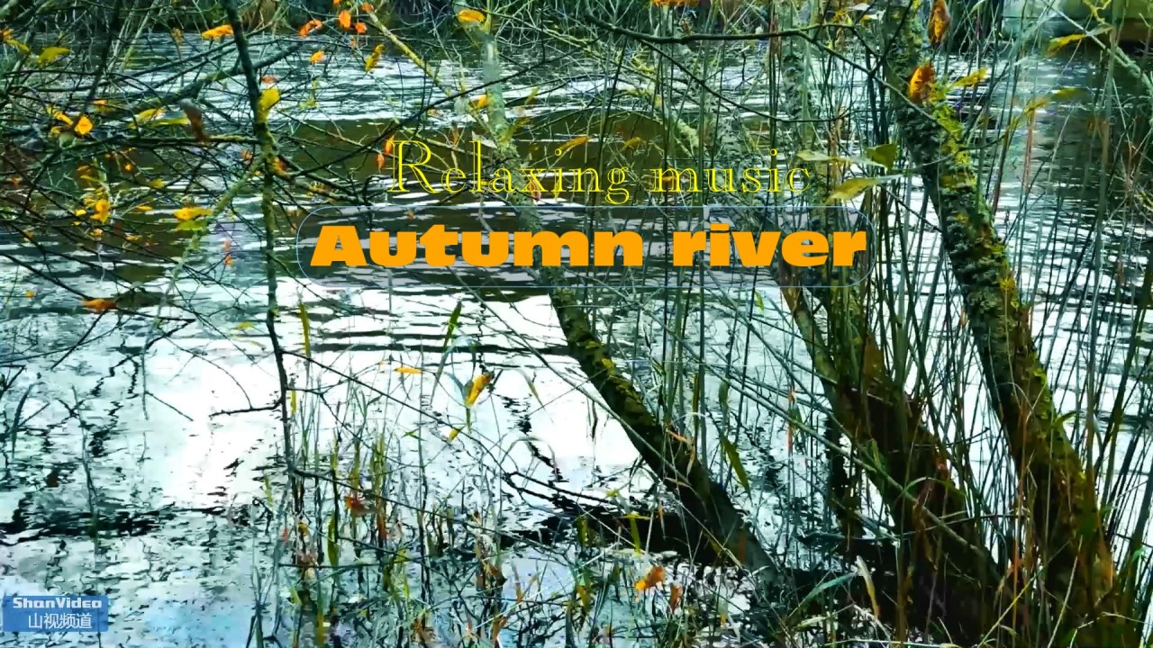 #relaxingpianomusic #soothingrelaxation #sleepingmusic,#meditationmusic Autumn River Relaxing Music for Deep Sleep and Meditation,3h.Full HD Nature Video  ShanVideo山视频道2020